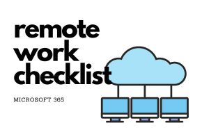 remote work checklist